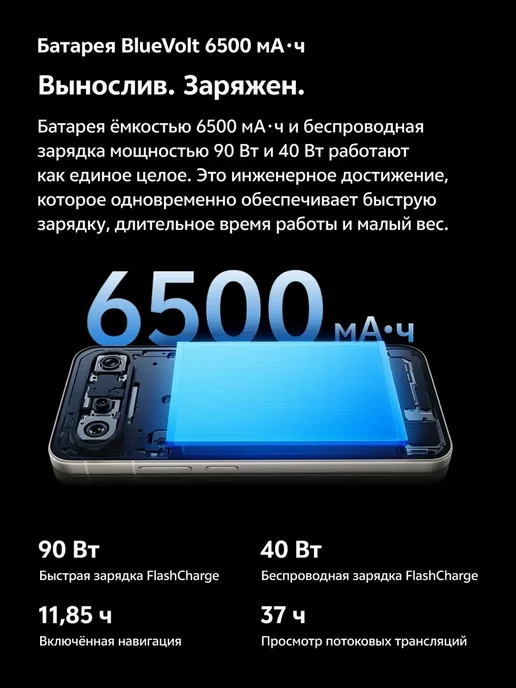 Смартфон vivo X300 Fe 12/256 ГБ, черный, фото 7