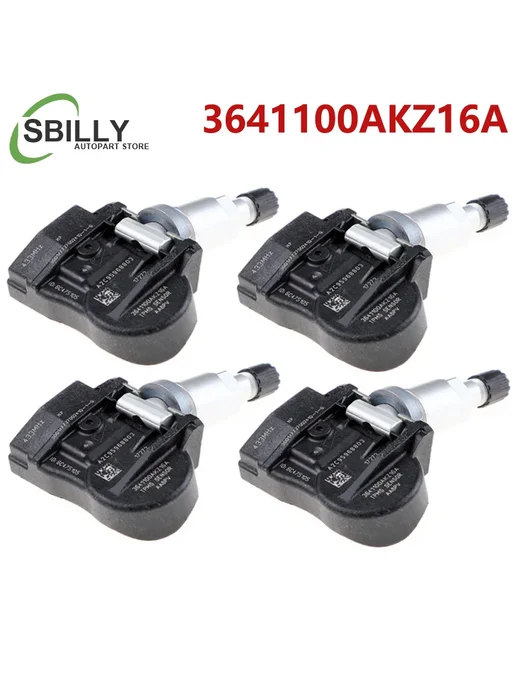 YAOPEI Датчик давления TPMS 3641100AKZ16A 433 МГц Great Wall 4pcs, 4 шт, фото 2