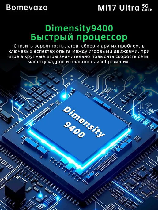 Смартфон Xiaomi Mi17ultra 16/1024 ГБ, синий, фото 5