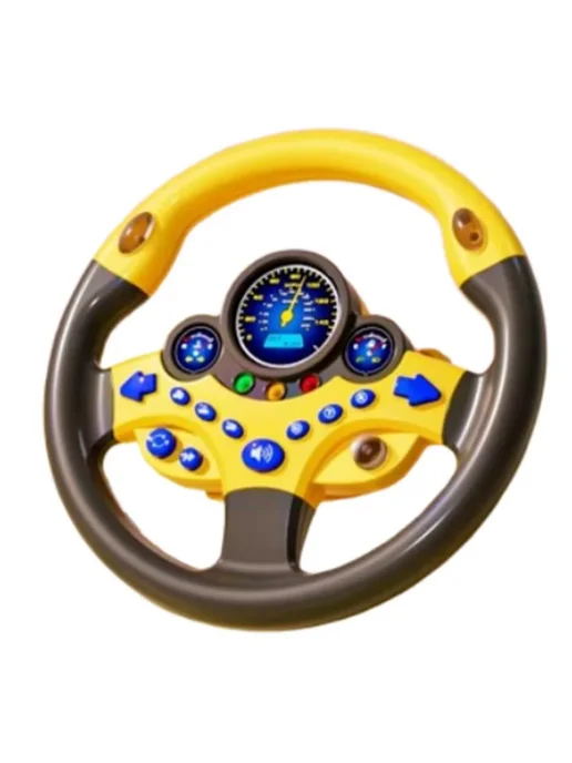 Нет бренда Игровой руль желтый Creative, цвет A, ECE, желтый