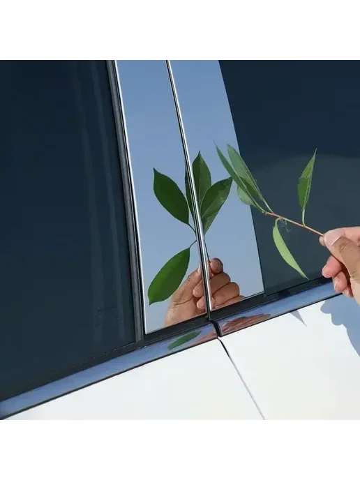 Нет бренда Хромированная стойка, подходит для Chevrolet Suburban 2015-2, серый, фото 5
