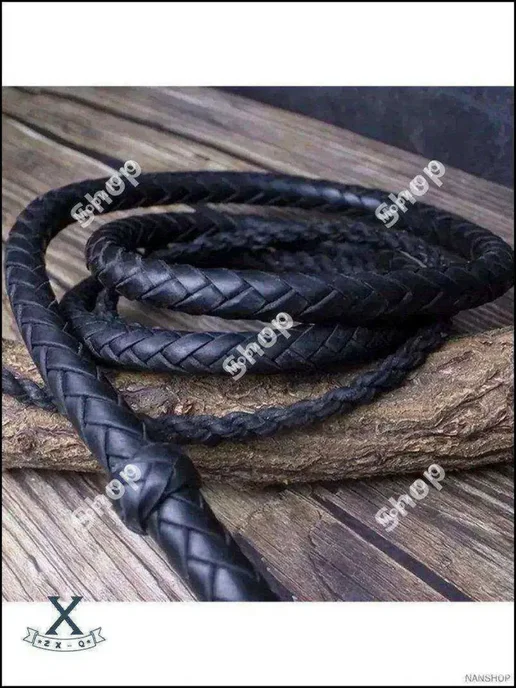 Казачья нагайка из натуральной кожи, 190 см, вариант, фото 8