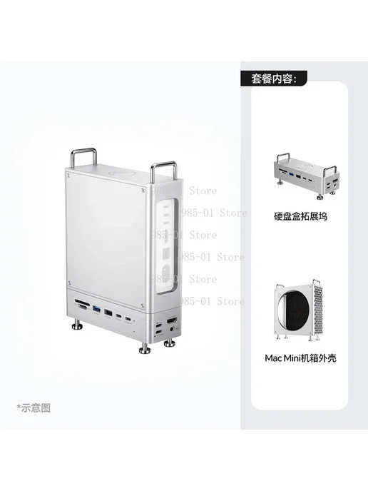 Нет бренда Корпус для Mac Mini M4 M4 Pro, QT01, Chassis, вариант, фото 5