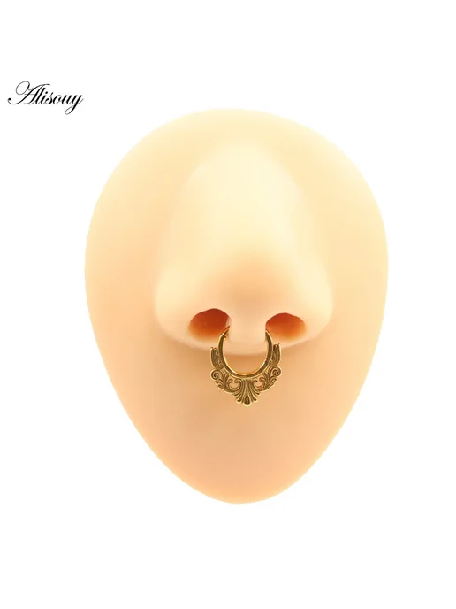 Alisouy Серьги-кольца 15.3mm, No 9 Steel Color, вариант, фото 7