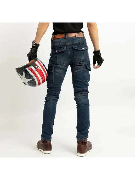Нет бренда MOTO-Pants Защитные брюки для езды на мотоцикле Внедорожные, желтый, фото 6