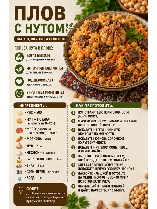 Дерево Любви Нут крупа для каш и проращивания 5 кг, 10 кг, фото 3