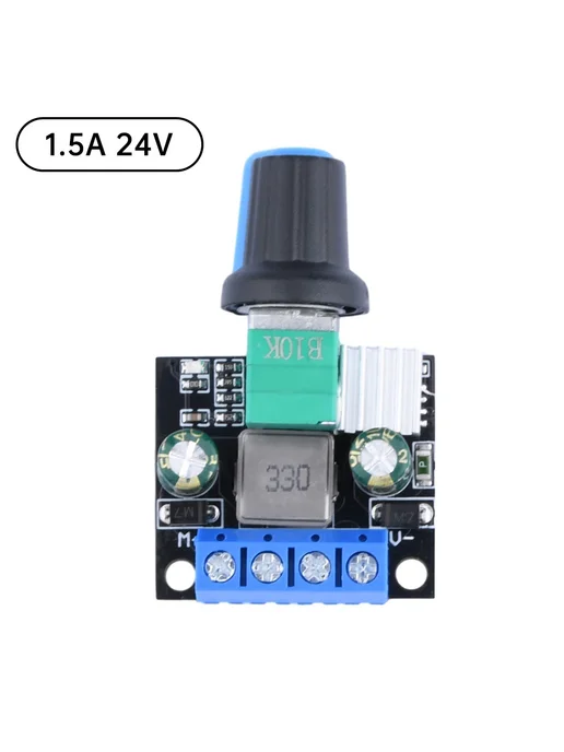 DIY NOW Регулятор скорости двигателя 24V PWM 1.5A, вариант