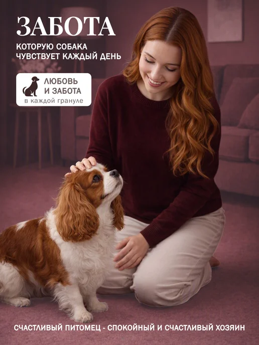 Сухой корм PROZESUA Вкус для собак, индейка, утка, 0,5 кг, фото 4