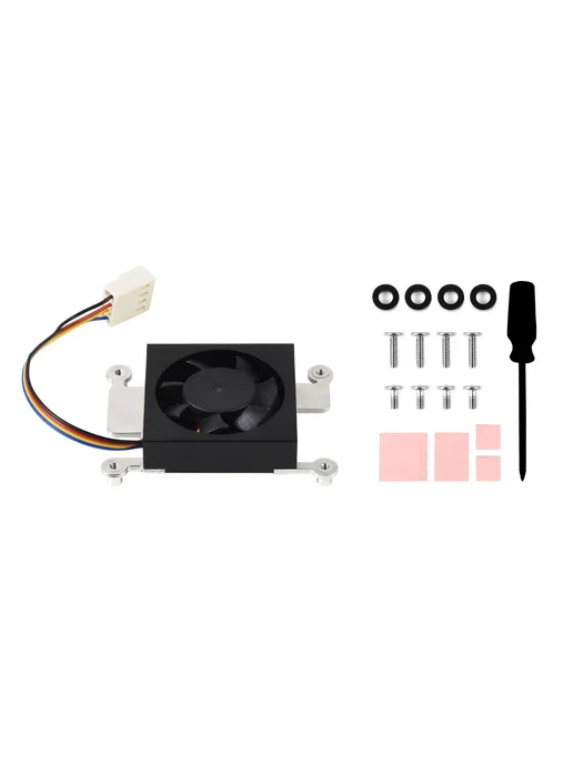 Melochi Вентилятор CM4-FAN-3007-5V Raspberry Pi CM4, черный