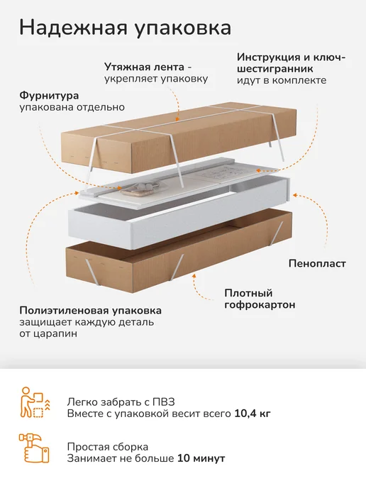 Leset Home Комод Линкс-3 с полками, каркас Черный, ящики Графит, черный, фото 8