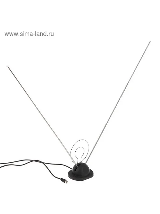Эфирная цифровая антенна для комфортного ТВ, черный, фото 2