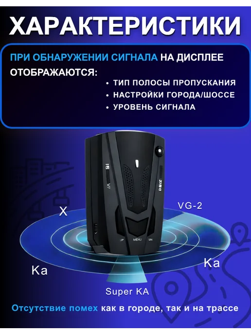 PE Electronics Автомобильный радар детектор, вариант, фото 3