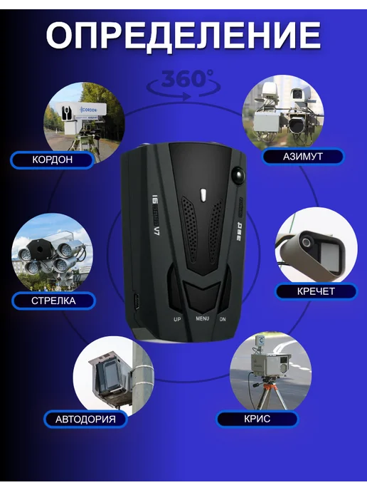 PE Electronics Автомобильный радар детектор, вариант, фото 4