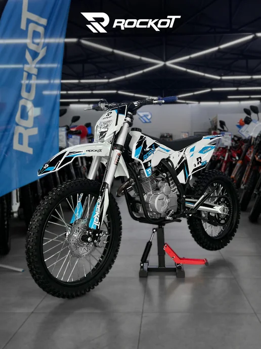Мотоцикл эндуро ROCKOT R5H Cyclone 2.0, синий, фото 2