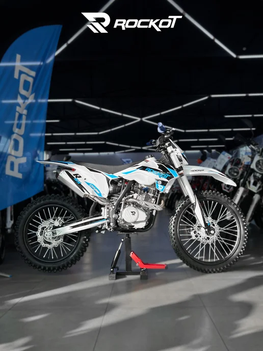 Мотоцикл эндуро ROCKOT R5H Cyclone 2.0, синий, фото 3
