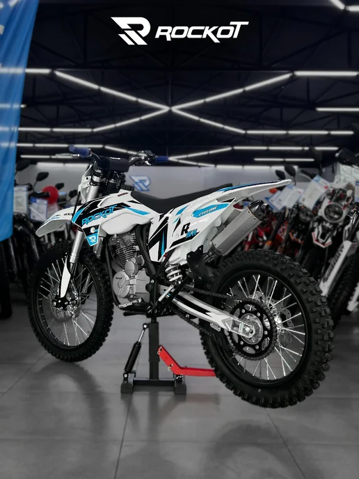 Мотоцикл эндуро ROCKOT R5H Cyclone 2.0, синий, фото 7