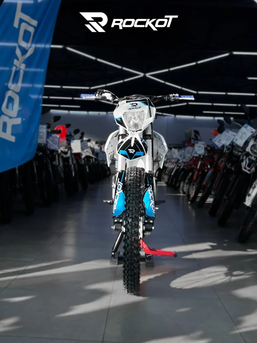 Мотоцикл эндуро ROCKOT R5H Cyclone 2.0, синий, фото 8