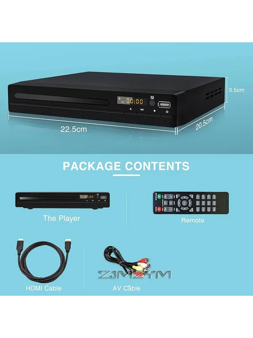 ZJMZYM DVD-плеер US Plug, US Plug, фото 6