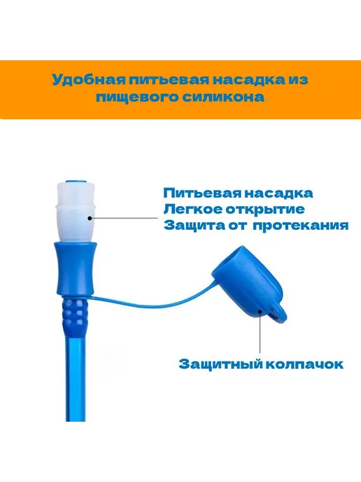 Гидратор Питьевая система 2 литра, вариант, фото 6