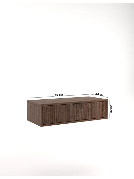 ЦИФРА МЕБЕЛЬ Генуя, Консоль 75х34х20см, 75x34x20 см, фото 8