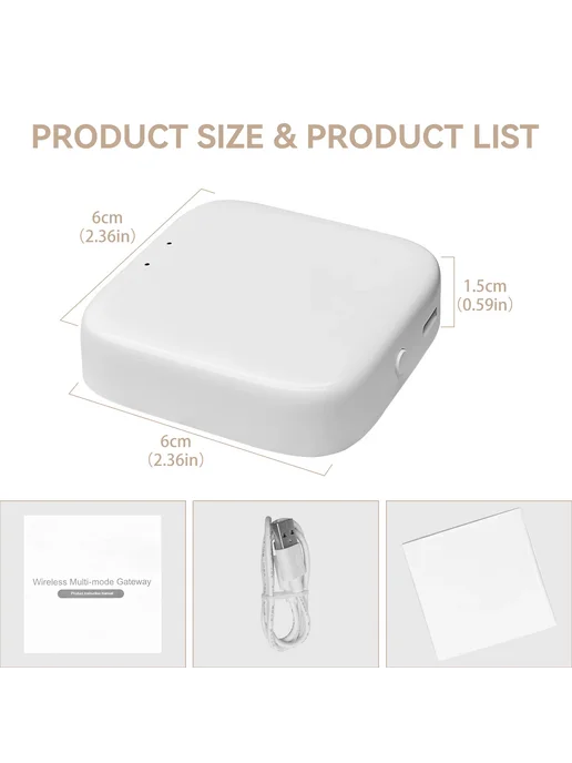 Нет бренда Tuya Zigbee Шлюз для умного дома Multi-mode, вариант, фото 7
