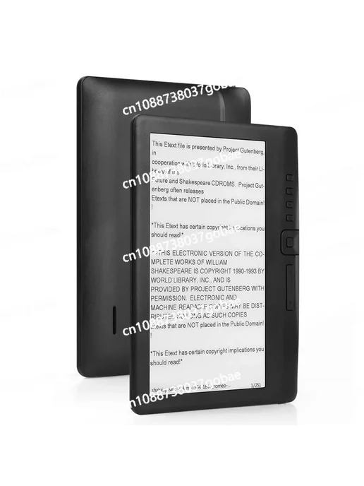 Нет бренда Черный 7-дюймовый e-book reader, черный, фото 4