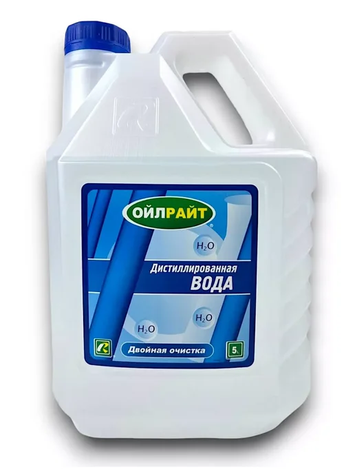 OILRIGHT Вода дистиллированная 5л, 5 л, фото 2