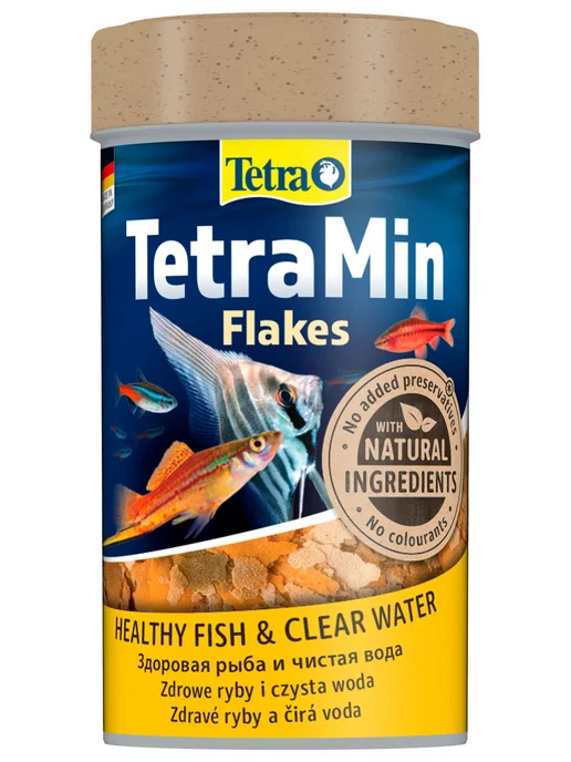 TETRA Корм для рыбок аквариумных хлопья TetraMin Flocken 20г 100мл, 20 г, 100 мл, фото 2