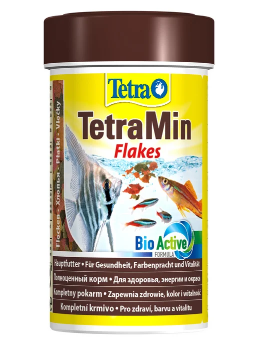 TETRA Корм для рыбок аквариумных хлопья TetraMin Flocken 20г 100мл, 20 г, 100 мл, фото 3
