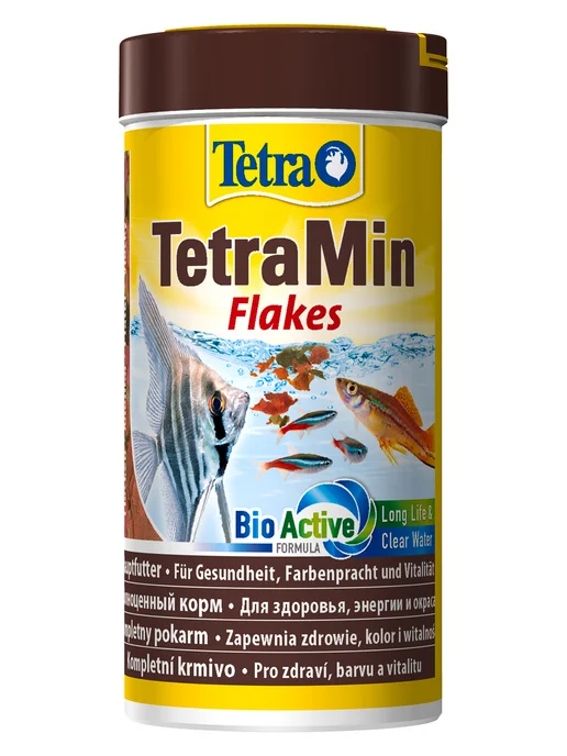 TETRA Корм для рыбок аквариумных хлопья TetraMin Flocken 52г 250мл, 52 г, 250 мл, фото 3