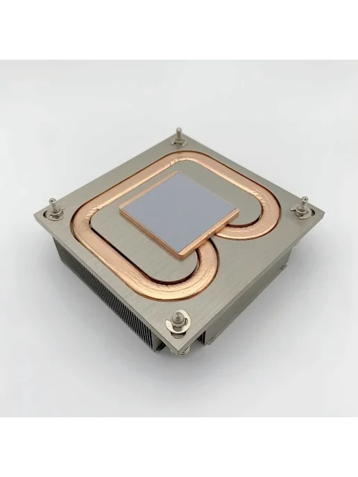Нет бренда Радиатор CPU 1U медная трубка для LGA 115X 1200 A, 115x1200, фото 6