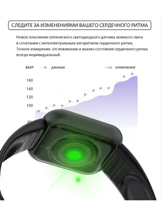 LAIKI Умные часы, фитнес трекер GPS MyLatso, вариант, фото 8