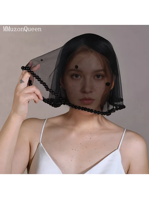 TOPQUEEN VA10 фата White, белый, фото 4