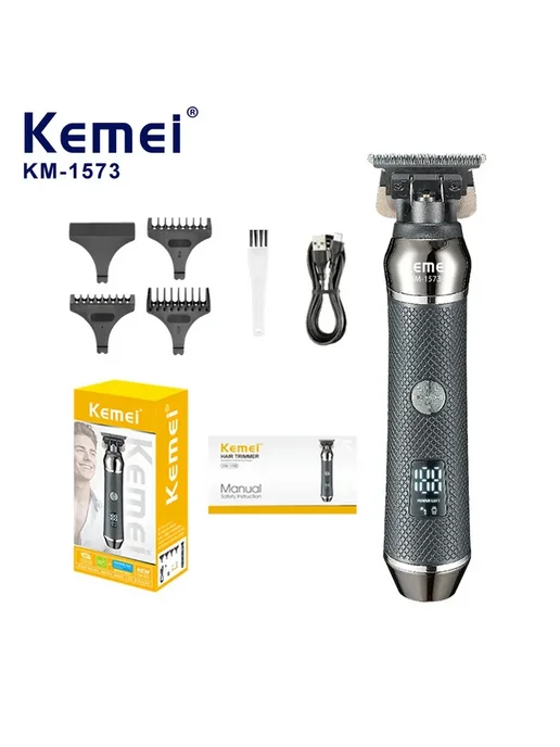 приятные подарки Kemei KM-1573 машинка для стрижки волос, вариант, фото 6