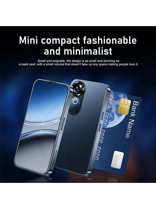 Смартфон iVMi X7pro Mini 3G 2/16 ГБ, синий, фото 4