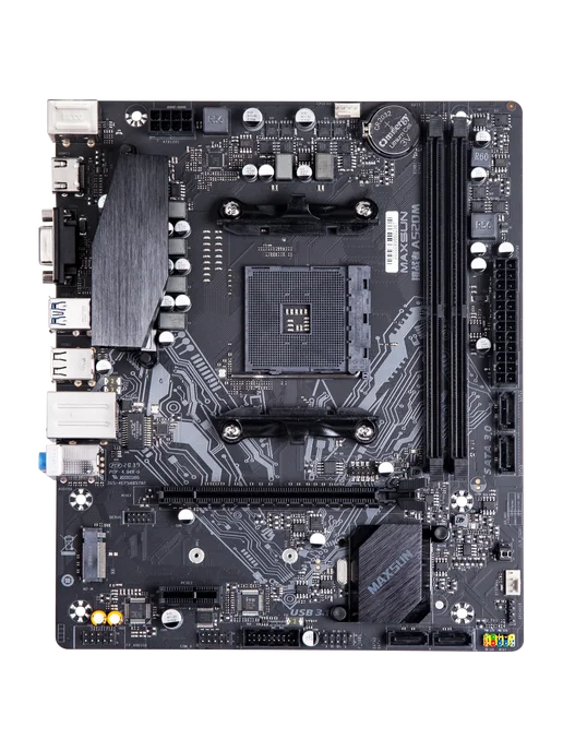 Maxsun Материнская плата MS-Challenger A520M AM4 AMD A520 mATX RTL, matx, фото 2