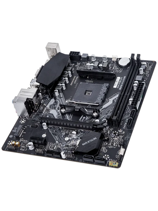 Maxsun Материнская плата MS-Challenger A520M AM4 AMD A520 mATX RTL, matx, фото 4
