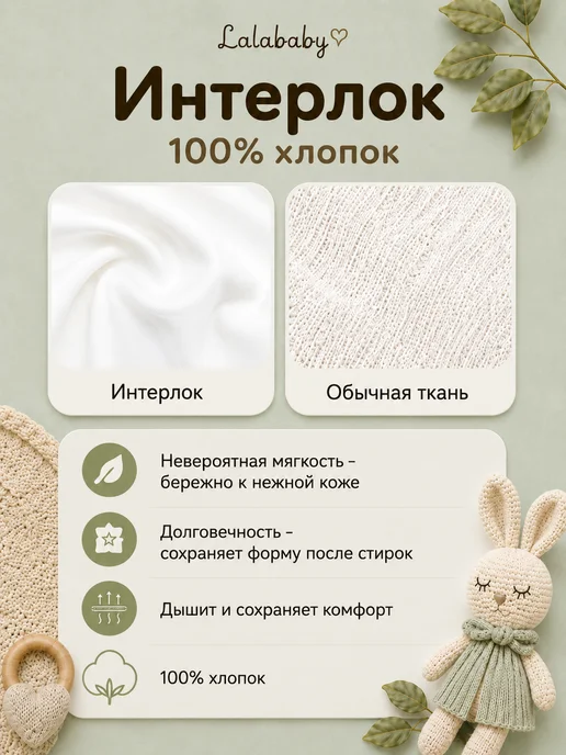Lalababy Ползунки для новорожденных Желтая звезда штанишки, желтый, фото 2