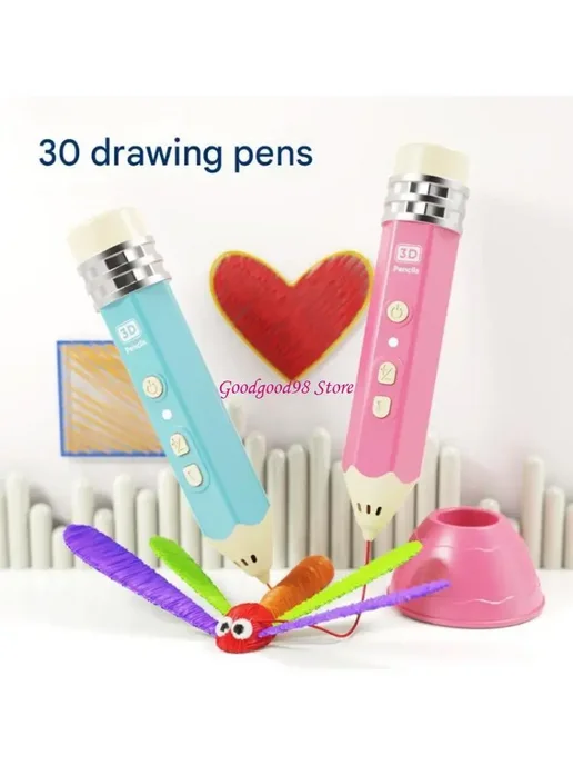 Нет бренда Art Pen 3D ручка для детей, розовый, фото 2