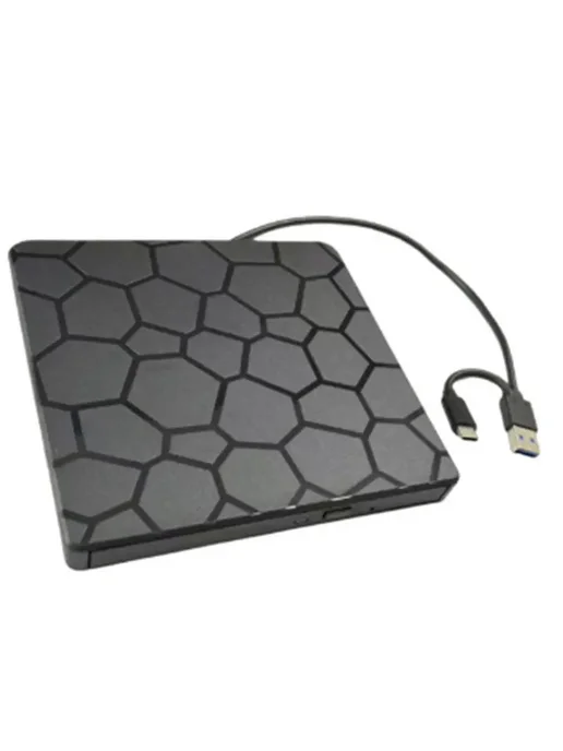 Нет бренда Внешний оптический привод ABRJ-USB 3.0 Type-C DVD RW с интер, вариант