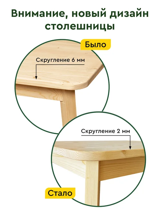 Wooden-world Стол детский деревянный 75х50см, белый, фото 7