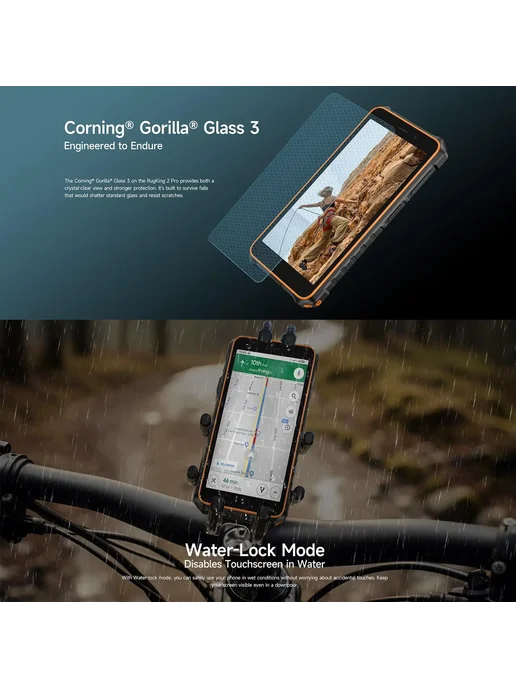 Смартфон Ulefone Rugking 2 Pro 4/64 ГБ, черный, фото 4