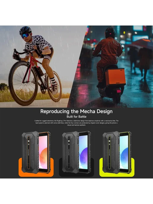 Смартфон Ulefone Rugking 2 Pro 4/64 ГБ, черный, фото 5
