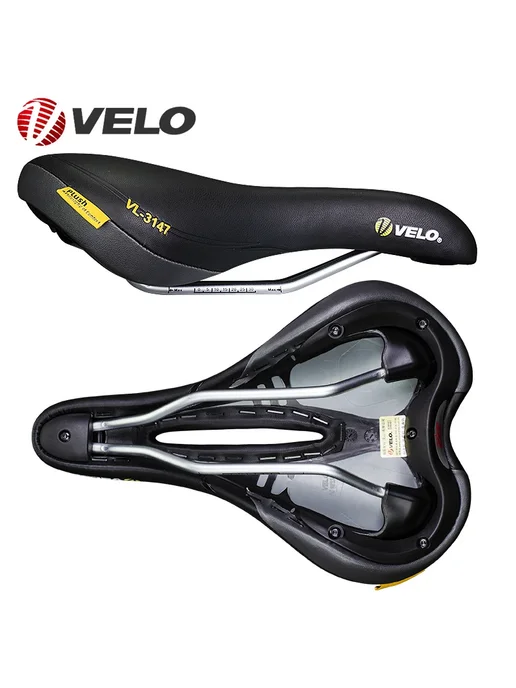 Нет бренда VELO VL-3147 Седло для горных велосипедов черное, серый, фото 6