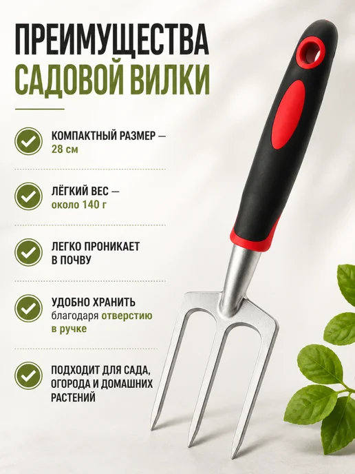 Ручной культиватор для грядок, вариант, фото 6