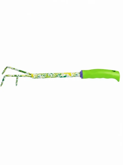 PALISAD Стальной рыхлитель FLOWER GREEN 3 зуба, 620385, зеленый, фото 2
