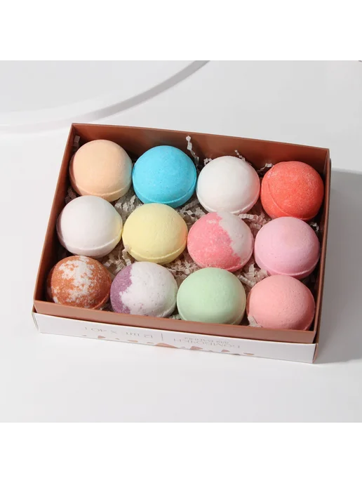 АВЕЛУС Бомбочки для ванны Bath bomb 12 шт.× 40 г, 12 шт, 40 г, фото 2