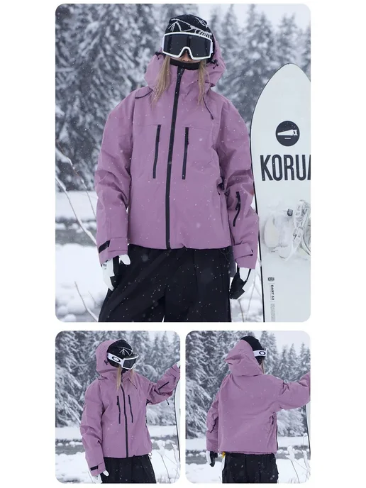BIT SNOW Горнолыжная куртка женская, розовый, фото 2