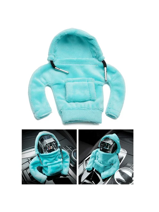 Чехол на ручку КПП оригинальный, для авто, Sky Blue, голубой, фото 3