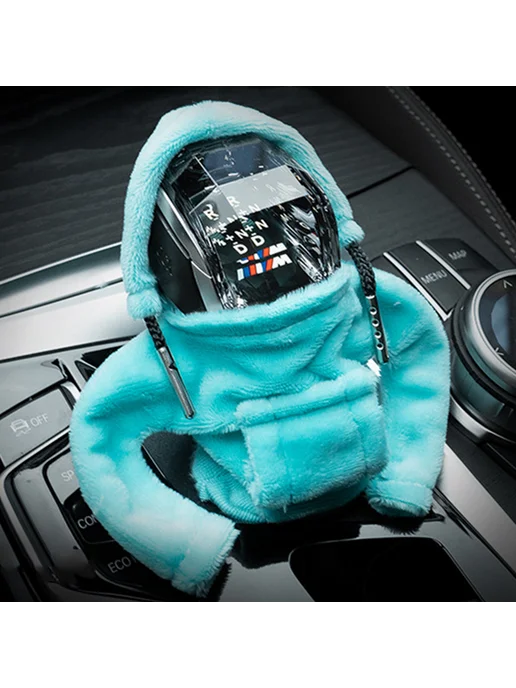 Чехол на ручку КПП оригинальный, для авто, Sky Blue, голубой, фото 5
